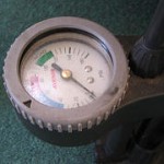 What pressure will your tire gauge now show?