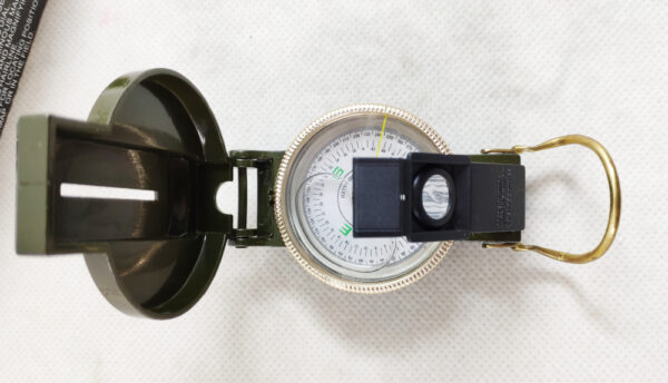 METAL CASE LIQUID FILLED LENSATIC COMPASS CUSTOM LOGO - Image 2