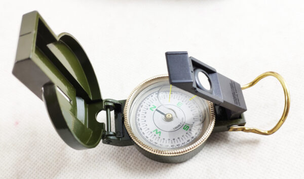 METAL CASE LIQUID FILLED LENSATIC COMPASS CUSTOM LOGO - Image 3
